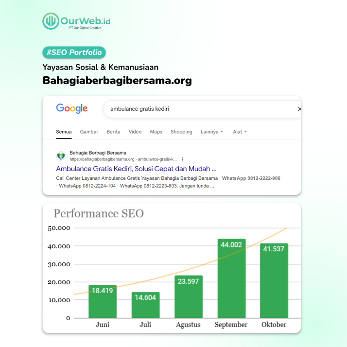 Portofolio SEO-Ourweb 3