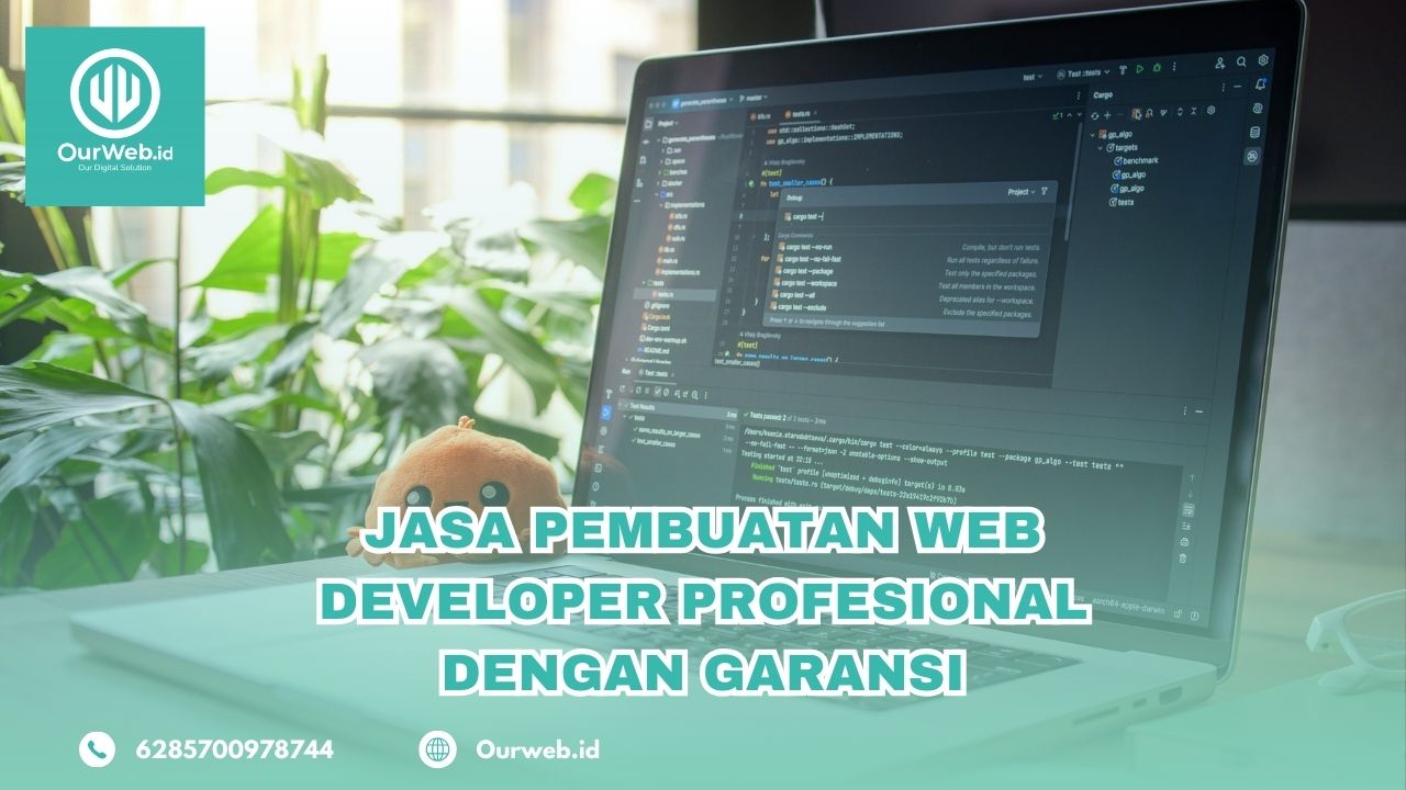 Jasa Pembuatan Web Developer Profesional dengan Garansi